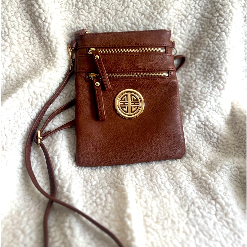 Rylie-B "Espresso" cross body shoulder strap